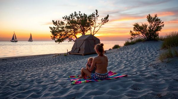 Camping Agon-Coutainville : fun en famille au bord de la mer